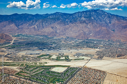 Palm Springs Downtown, Airport and San Jacinto Mountains