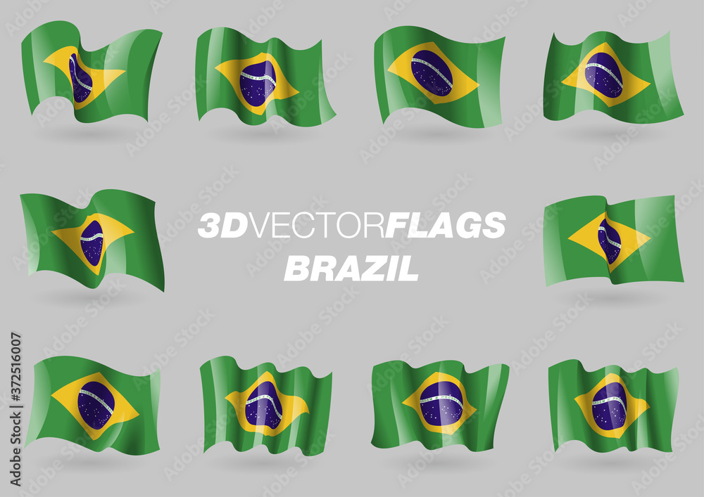 3dvectorflags_brazil 3dvectorflags_brazil