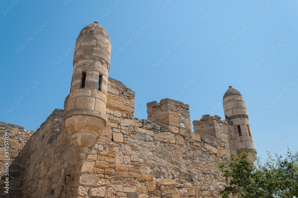 Enikale, Eni-Kale-fortress in the Crimea on the Kerch Strait, built by the Turks in the early XVIII century, Kerch, Crimea, Russia. Enikale, Eni-Kale-fortress in the Crimea on the Kerch Strait, built by the Turks in the early XVIII century, Kerch, Crimea, Russia.