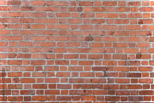 Background from a photo of a red brick wall