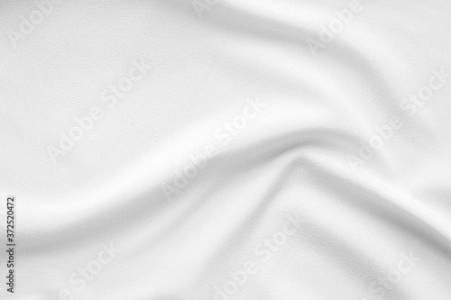 White fabric smooth texture surface background