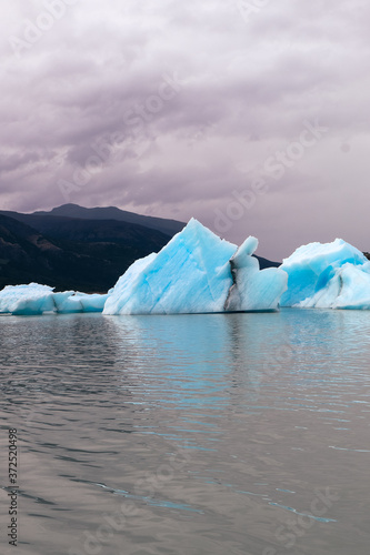 Iceberg in the lake Glacier El Calafate Patagonia Argentina Perito Moreno