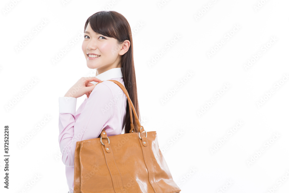 バッグを持つＯＬ