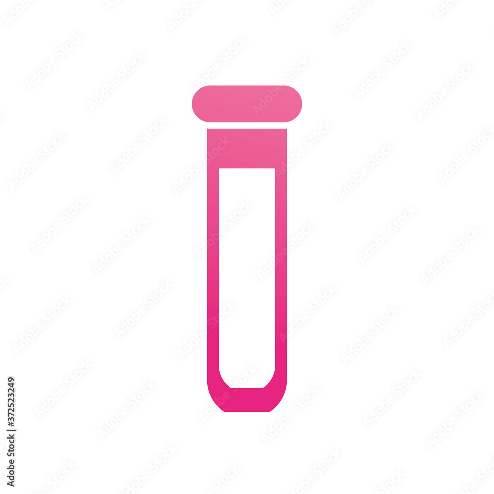test tube icon, gradient style test tube icon, gradient style