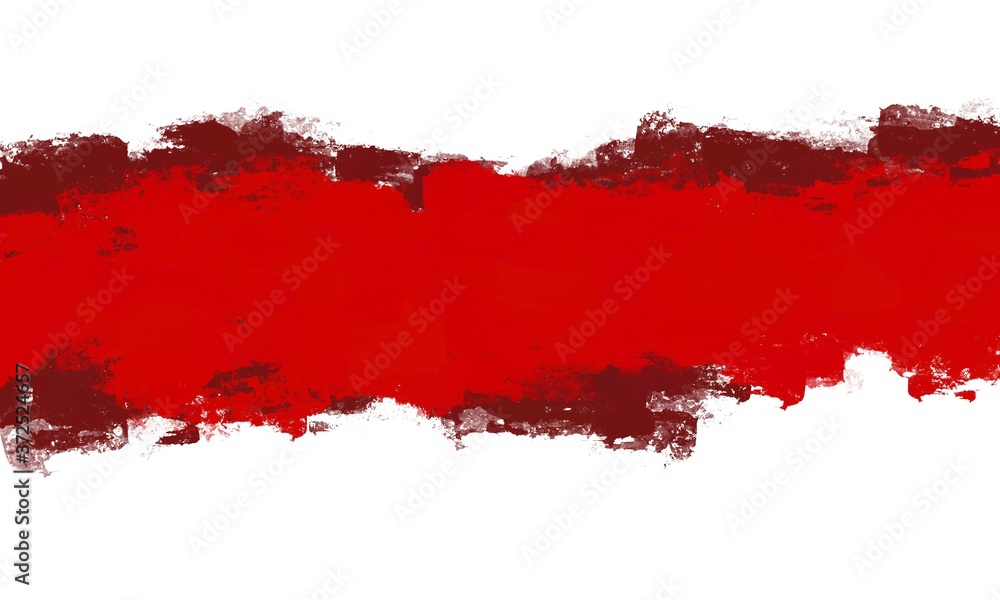 White-red-white background flag. Historical national symbol of Belarusians. White background red stripe. Abstract background.