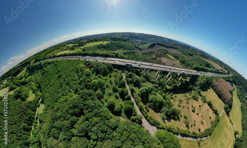 A45 -Sauerlandlinie bei Bölling - zwischen Hagen und Lüdenscheid photo