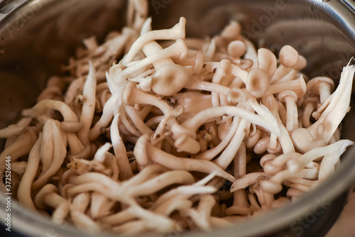 Ingrediente receita cogumelos shitake shimeji  photo