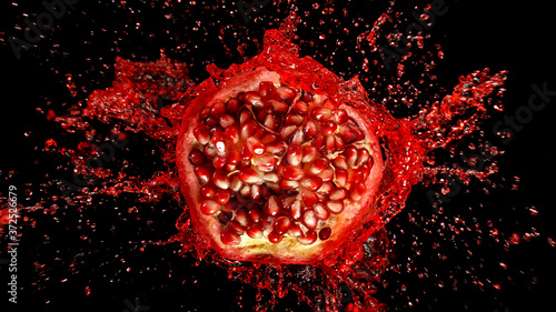 Freeze motion of sliced pom...
