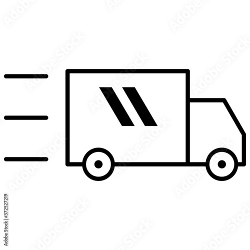 Box truck icon