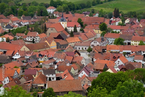 Photography German red roofs