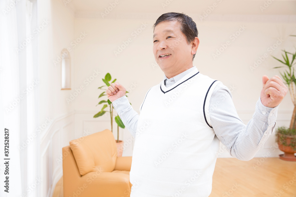 元気なミドル男性 元気なミドル男性