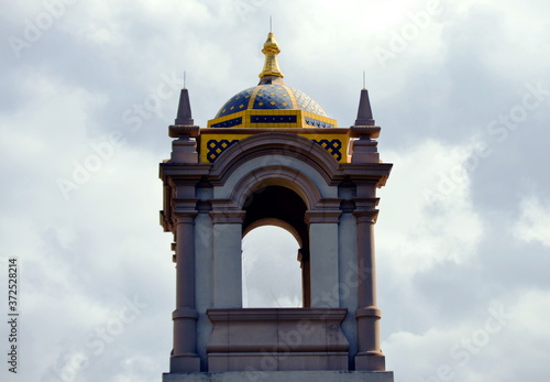 Ornate design on a building