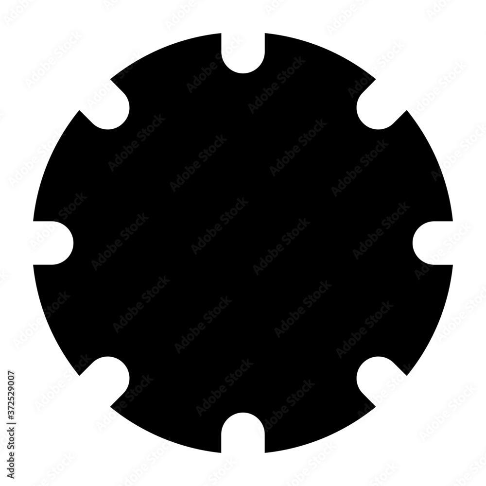 Steel gear icon Steel gear icon