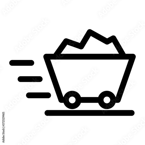 Material cart icon