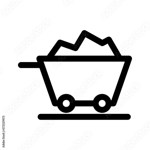 Material cart icon