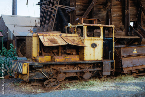 Old Mining Equipment  Kalgoorlie  Australia