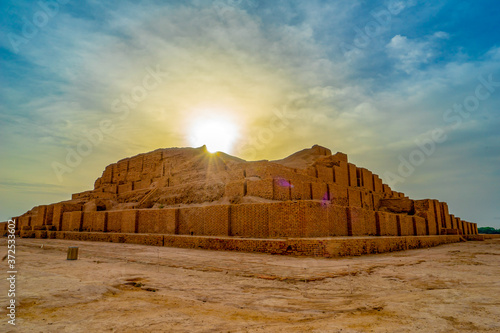Photos Chogha Zanbil, Iran, which has been inscribed on the List of World Heritage