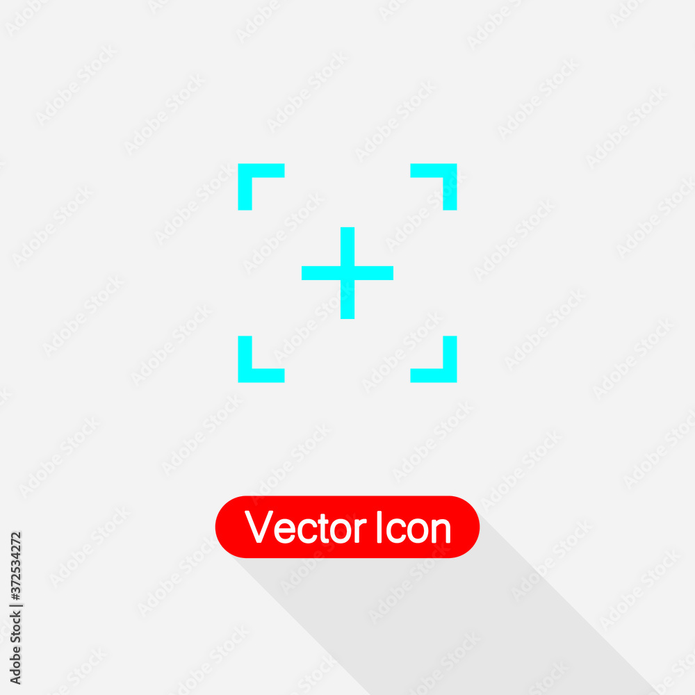 Camera Focus Icon Vector Illustration Eps10 Camera Focus Icon Vector Illustration Eps10