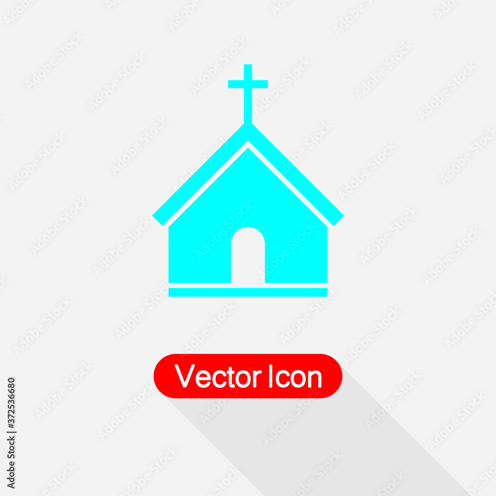 Church Icon Vector Illustration Eps10 Church Icon Vector Illustration Eps10