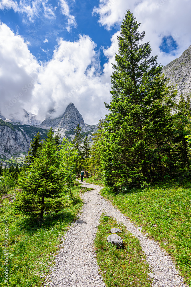 Fototapeta premium The Höllental, English translation 