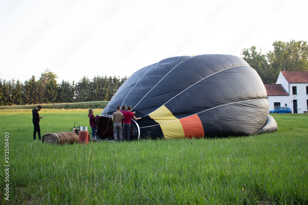 Obraz premium Mongolfière