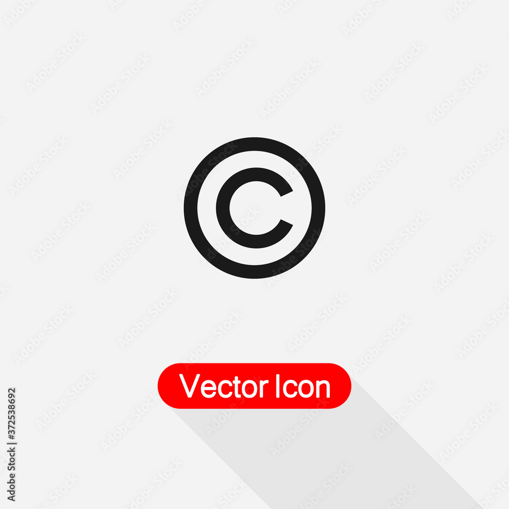 Copyright Symbol Vector Illustration Eps10 Copyright Symbol Vector Illustration Eps10