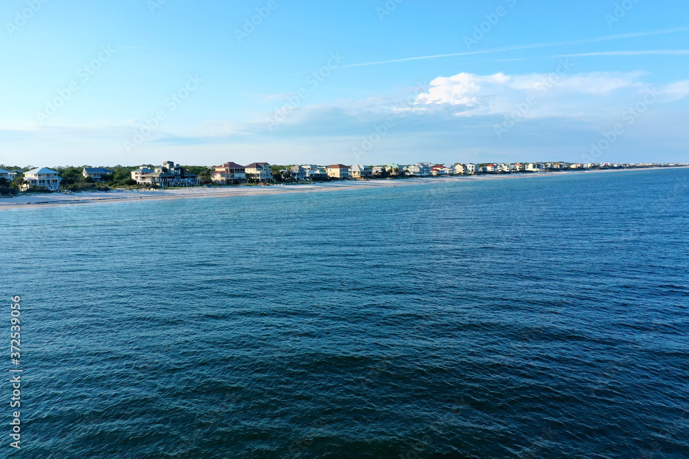 St. George Island, Franklin County, Florida - AERIAL VIEW - Beach and Island Views - May 2020 St. George Island, Franklin County, Florida - AERIAL VIEW - Beach and Island Views - May 2020