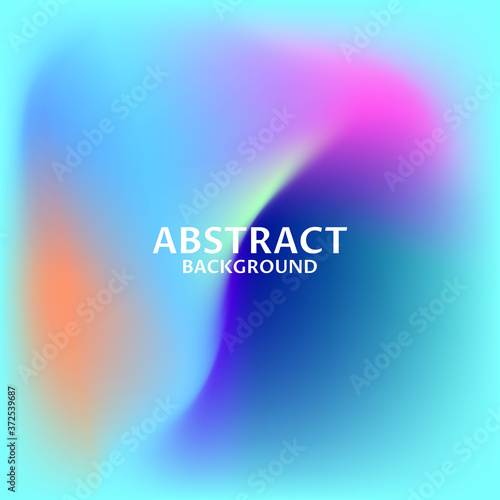 ABSTRACT COLORFUL ILLUSTRATION BACKGROUND WITH GRADIENT LIQUID COLOR. GOOD FOR MODERN WALLPAPER  COVER POSTER DESIGN
