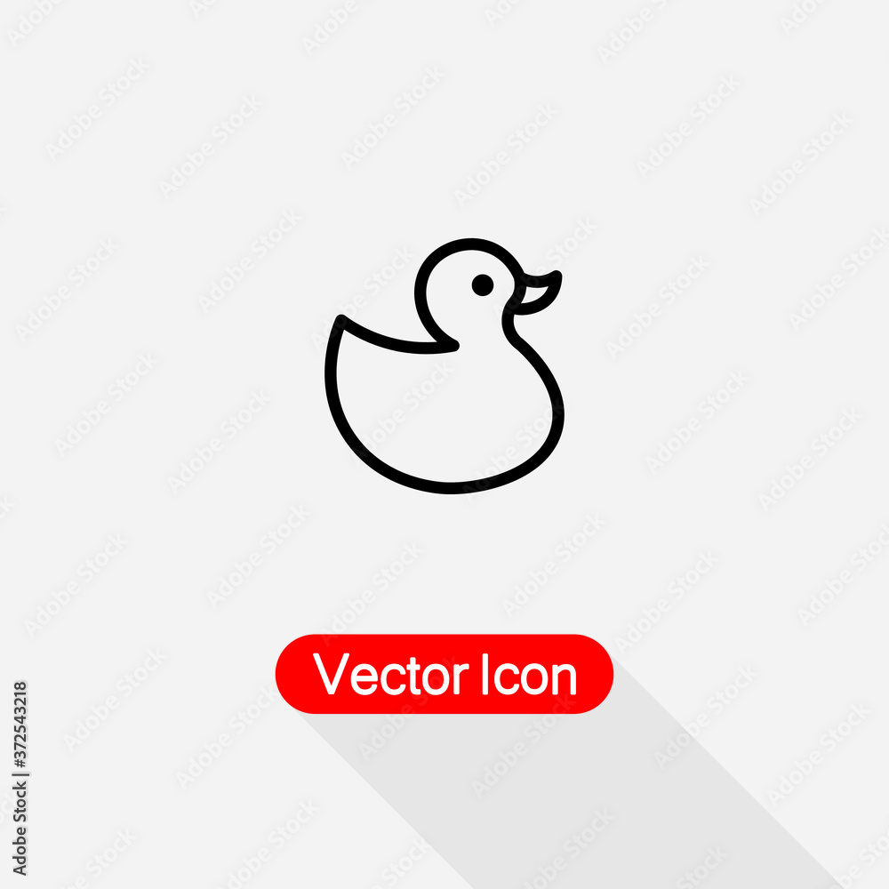 Duck Icon Vector Illustration Eps10 Duck Icon Vector Illustration Eps10