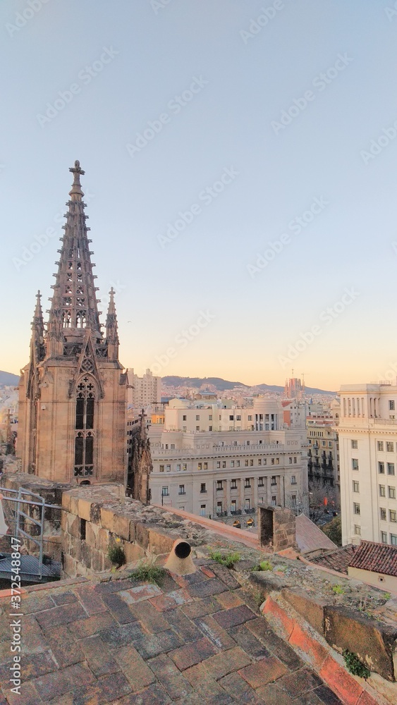 View from Barcelona's Cathedral