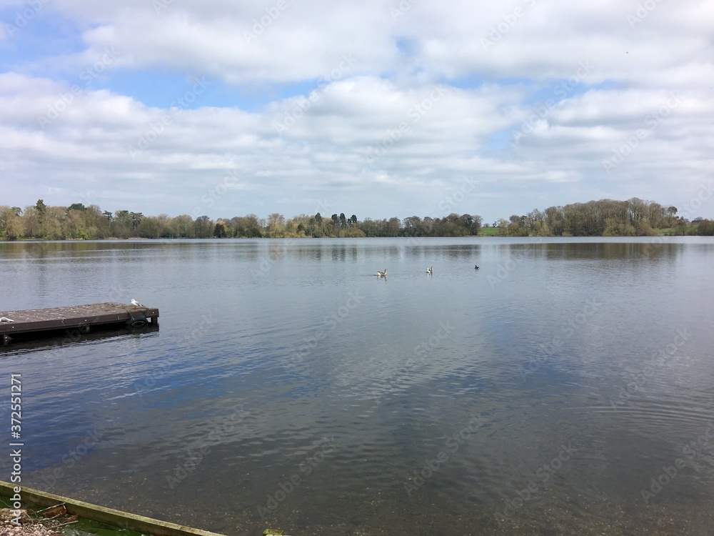 A view of the lake at Ellesmere