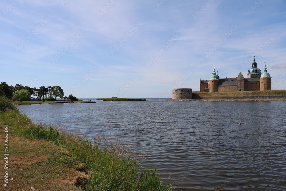 The Kalmar Castle in the city of Kalmar, Sweden