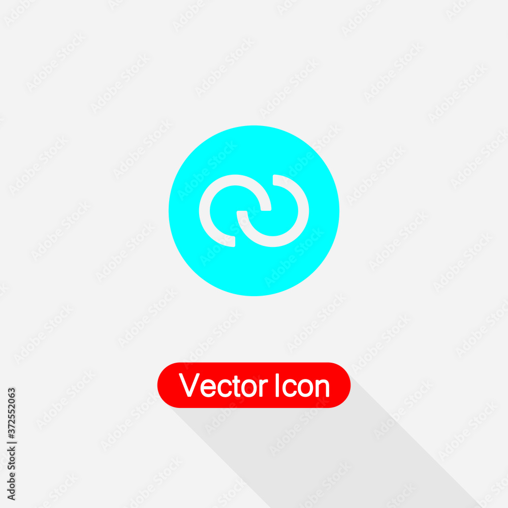 Fototapeta premium Integration Icon Vector Illustration Eps10