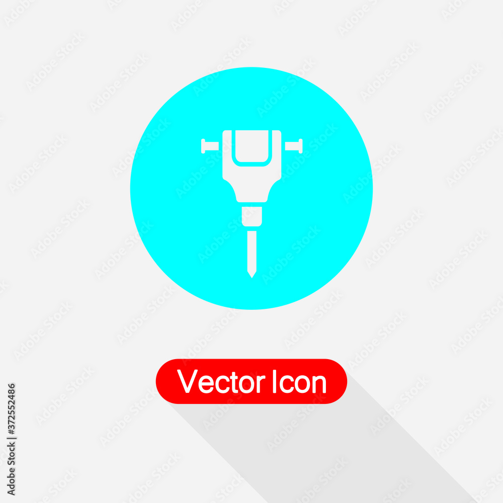 Jackhammer Icon Vector Illustration Eps10 Jackhammer Icon Vector Illustration Eps10