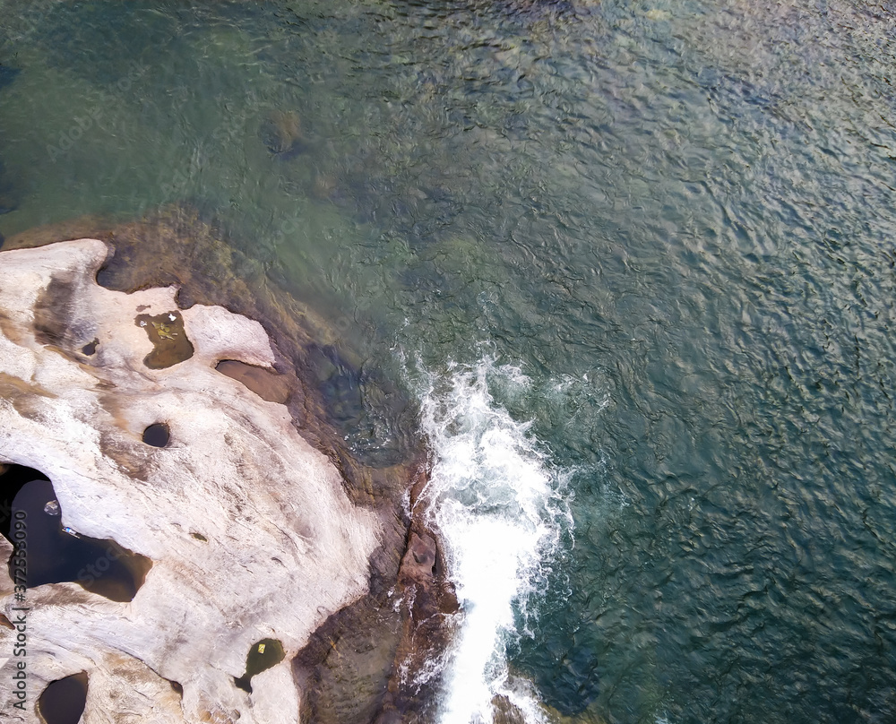 Obraz premium Arippara water falls Kozhikode Kerala India