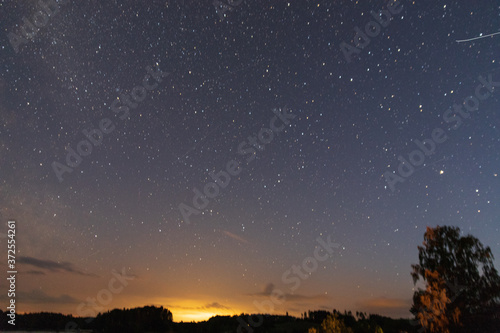 starry night sky