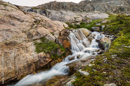 Wind River Wilderness Area Waterfall photo