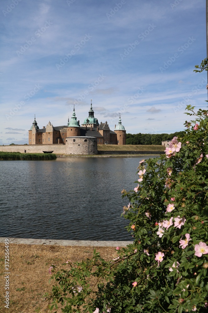 Obraz premium The Kalmar Castle in the city of Kalmar, Sweden