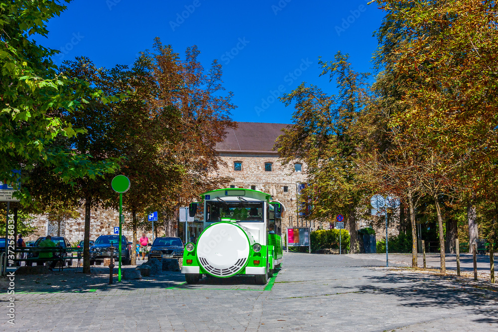 Tourist train at Ljubljanski Grad