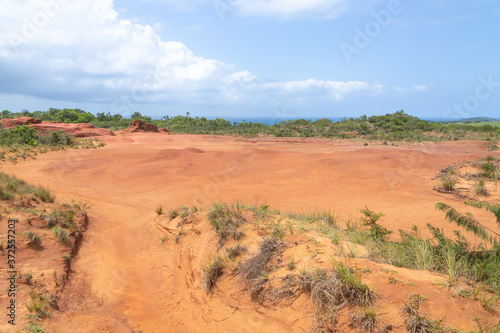 The Red Desert, allegedly the world's smallest Desert, close to Port Edward, KwaZulu-Natal