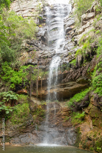 The Samango Falls in the Oribi Gorge Nature Reserve close to Port Shepstone  KwaZulu-Natal  South Africa