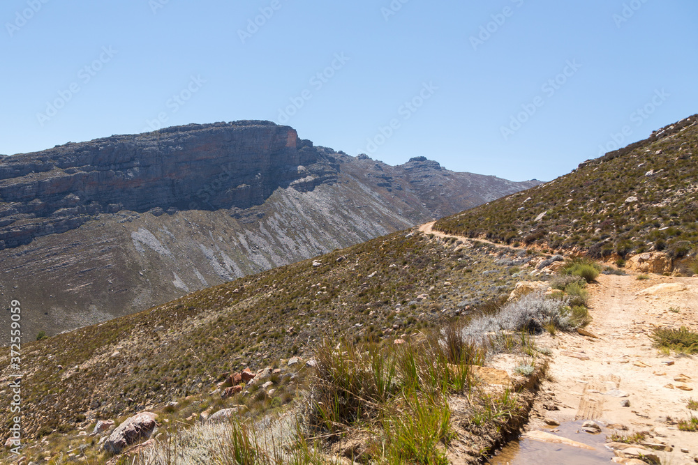 Panorama along the 4x4 Trail of Matroosberg, east of Ceres, Western Cape, South Africa Panorama along the 4x4 Trail of Matroosberg, east of Ceres, Western Cape, South Africa