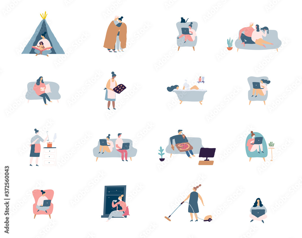 people at home people at home