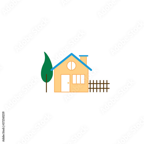 House vector icon. Home logo