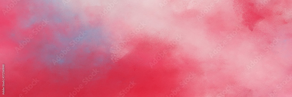 amazing pale violet red, crimson and baby pink colored vintage abstract painted background with space for text or image. can be used as header or banner