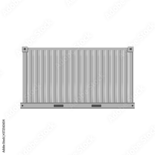 Wallpaper Mural Shipping Container, Container Ship Delivery Storage Icon Symbol Vector Illustration Background Torontodigital.ca