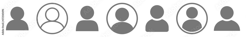 User Icon Gray Silver | Avatar Illustration | Client Symbol | Member Profile Logo | Login Head Sign | Isolated | Variations User Icon Gray Silver | Avatar Illustration | Client Symbol | Member Profile Logo | Login Head Sign | Isolated | Variations