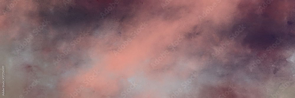 beautiful abstract painting background graphic with old lavender, very dark violet and rosy brown colors and space for text or image. can be used as horizontal background graphic