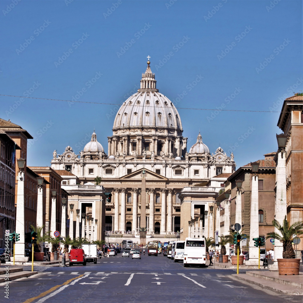A view of the Vatican in Rome