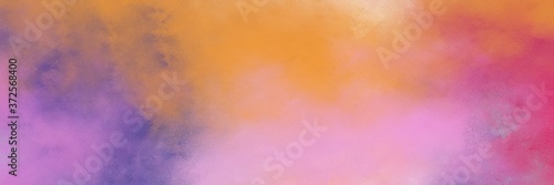 stunning rosy brown, dark salmon and peru colored vintage abstract painted background with space for text or image. can be used as horizontal background texture